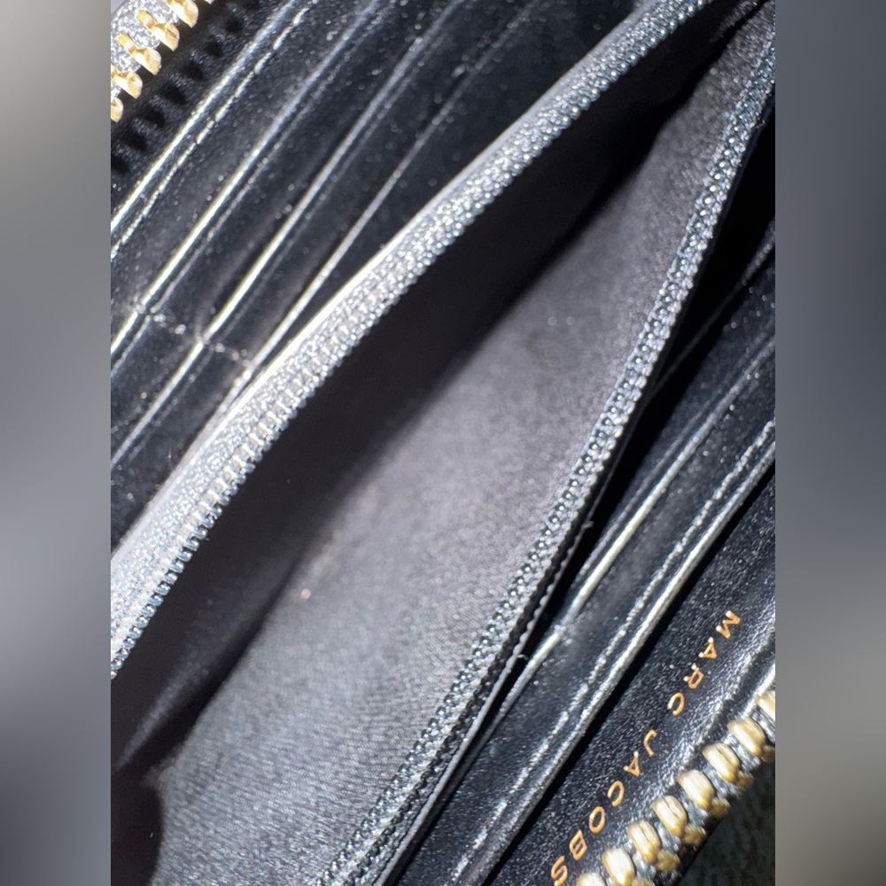 The Marc Jacobs Saffiano Leather Zip Around
Continental Wallet - $195 MSRP - Picture 7 of 8